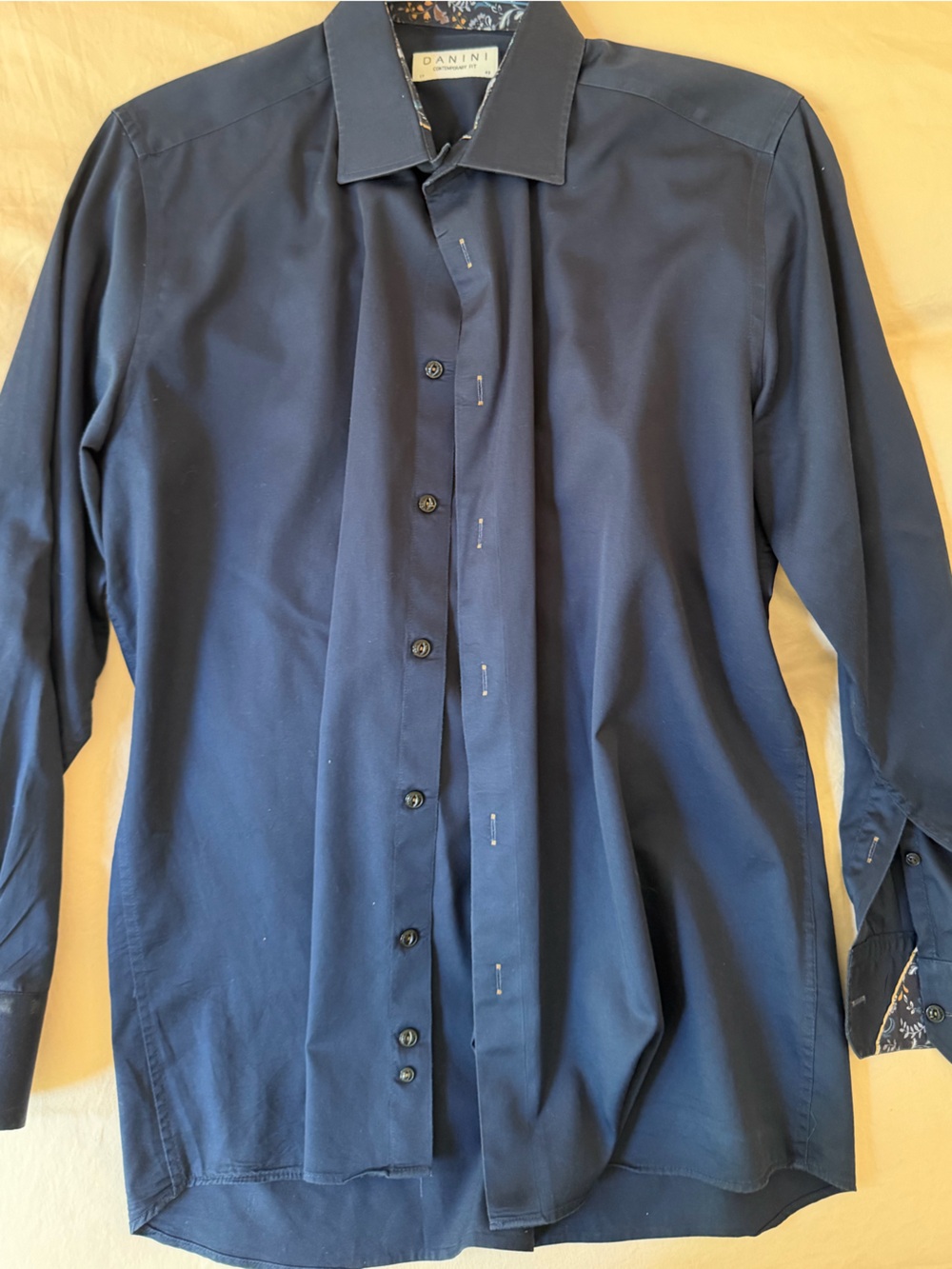Patrick James Danini comfort fit shirt. Size 17, 43.